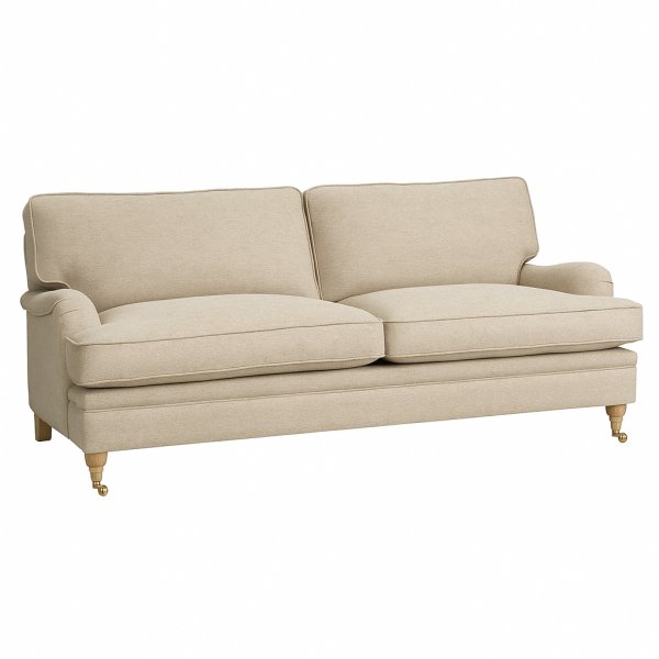 Bddsoffa Pocket Ljusbeige - 190 cm
