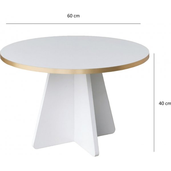 Table basse champignon Ø60 cm - Chêne saphir Table basse champignon Ø60 cm - Chêne saphir