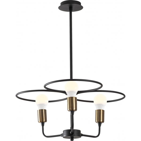 Halo taklampa 1351 - Svart