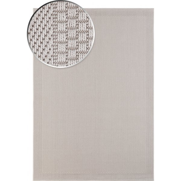 Miami platgeweven vloerkleed Wit Miami platgeweven vloerkleed Wit