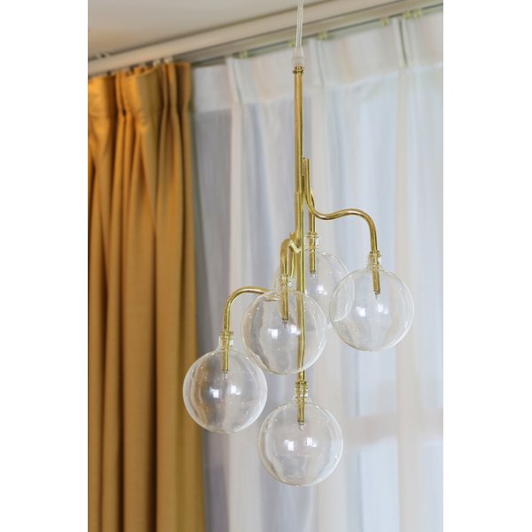 Globe taklampa - Mssing / Glas