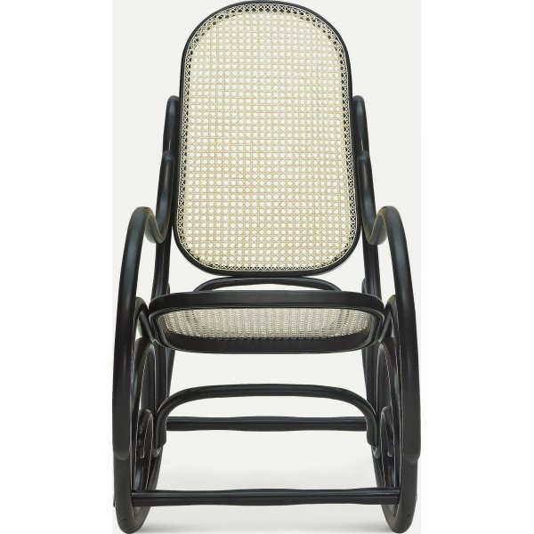 Chaise à bascule No 21 avec rembourrage en rotin - N\\\'importe quelle couleur sur le cadre Chaise à bascule No 21 avec rembourrage en rotin - N\\\'importe quelle couleur sur le cadre