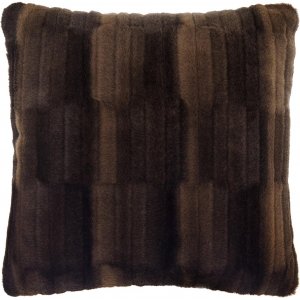 Coussin dcoratif Browny 45 x 45 cm - Chocolat