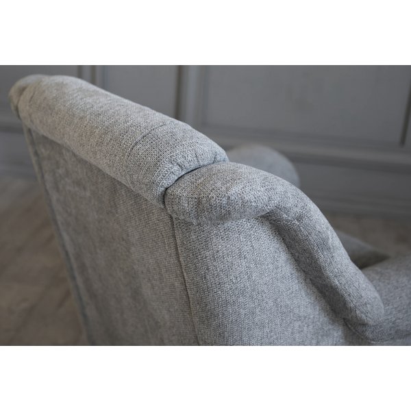 Alvesta fåtölj i ljusgrått tyg Alvesta fåtölj i ljusgrått tyg