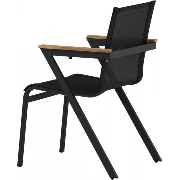 Mexico matstol - Svart/Natur Mexico matstol - Svart/Natur