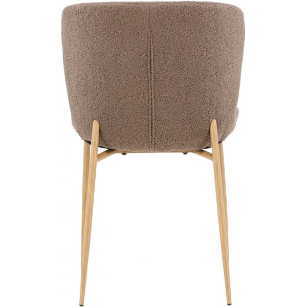 Modesto matstol - Brun boucle Modesto matstol - Brun boucle
