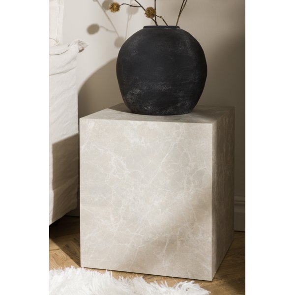 York Hoge salontafel 40 x 40 cm - Beige York Hoge salontafel 40 x 40 cm - Beige