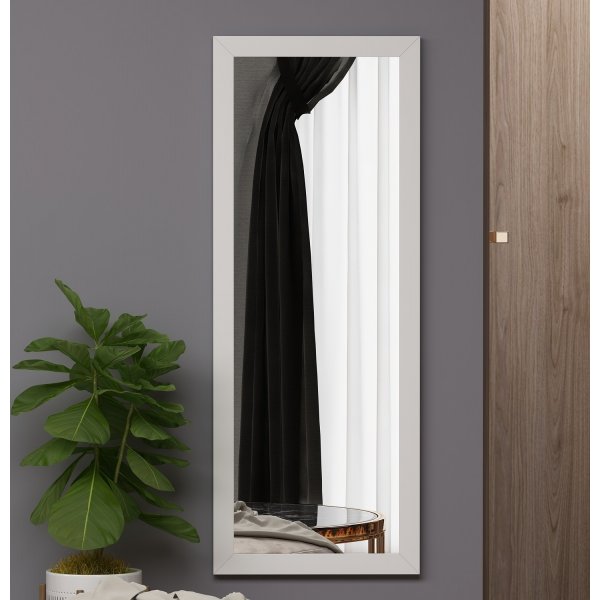 Miroir mural Ovea - Blanc Miroir mural Ovea - Blanc