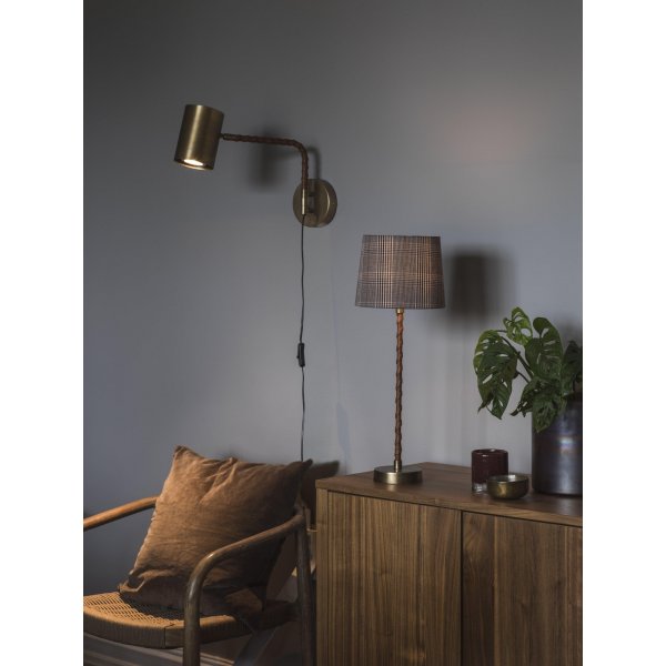 Nora lampfot - Antikmässing - 46 cm Nora lampfot - Antikmässing - 46 cm