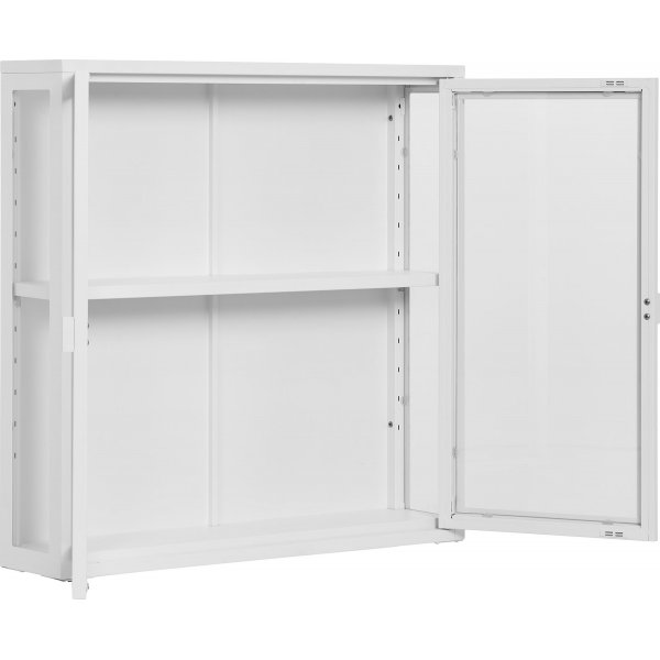 Brisbane wandkast 80x18x80 cm - Wit Brisbane wandkast 80x18x80 cm - Wit