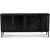 Revel svart sideboard med 4 drrar + Flckborttagare fr mbler
