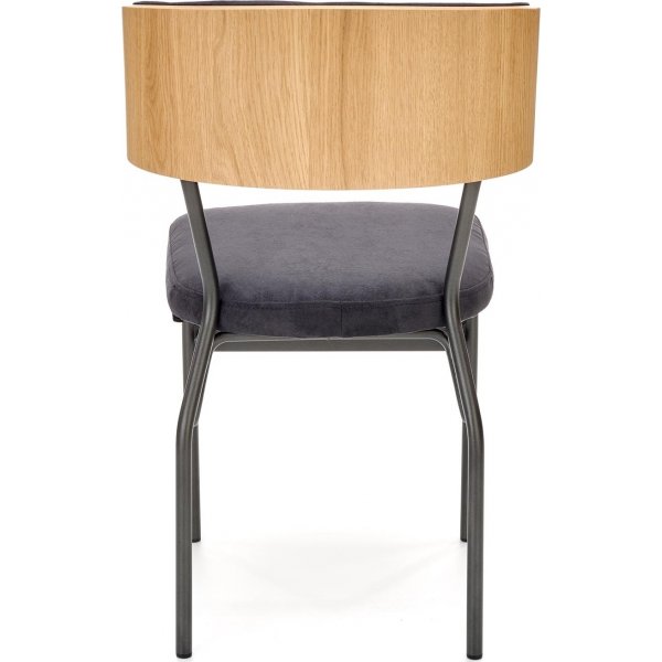 Chaise Giga - Chêne/noir Chaise Giga - Chêne/noir