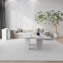 Table basse Maldives 100 x 100 cm - Blanc