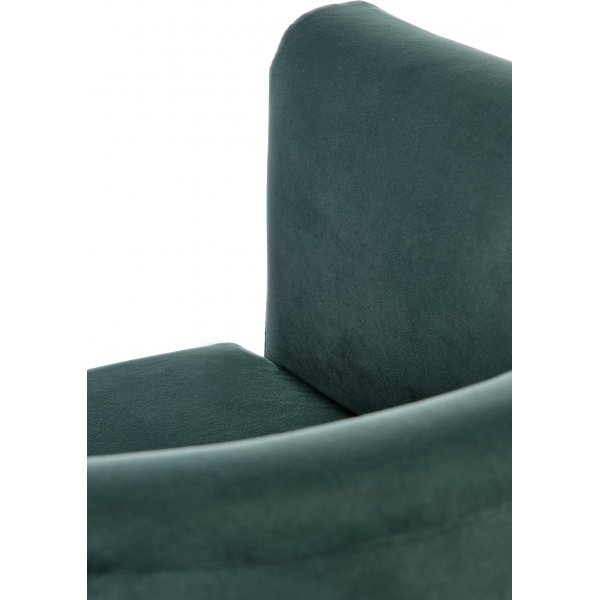 Seal fauteuil - Groen fluweel + Textielreiniging voor meubels Seal fauteuil - Groen fluweel + Textielreiniging voor meubels