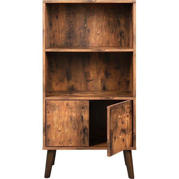 Iggy bokhylla - Brun/svart Iggy bokhylla - Brun/svart