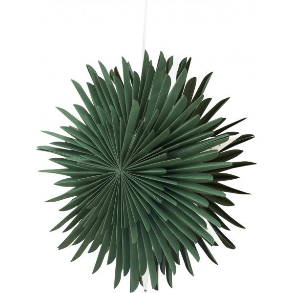 Slen adventsstjrna 46 cm - Grn