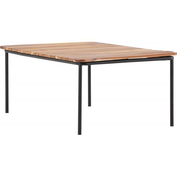 Table basse Penh 100 x 65 cm - Acacia/noir Table basse Penh 100 x 65 cm - Acacia/noir