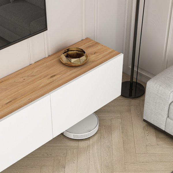 West TV-bänk - Vit/furu West TV-bänk - Vit/furu