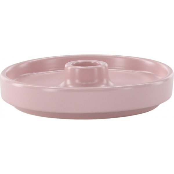 Bette ljusstake 13 x 4 cm - Ljusrosa Bette ljusstake 13 x 4 cm - Ljusrosa