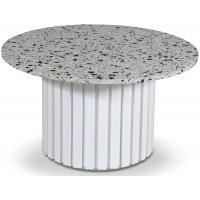 Sumo Soffbord Ø85 - Vitbetsad ek / Terrazzo Cosmos Sumo Soffbord Ø85 - Vitbetsad ek / Terrazzo Cosmos