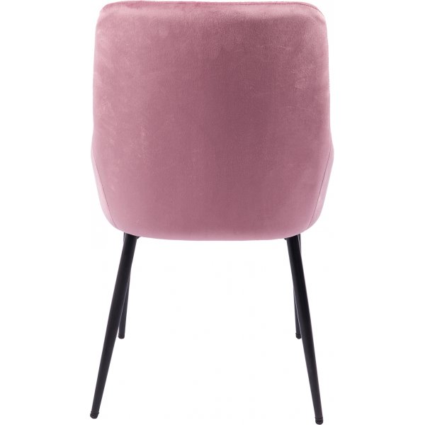 Theo stoel - Roze fluweel