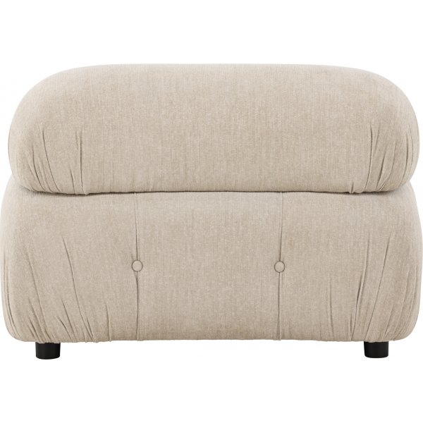 Mika soffmodul - Beige/Krom