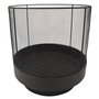 Fire blpanna 43 cm - Svart