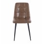 Delta matstol brun vintage Delta matstol brun vintage