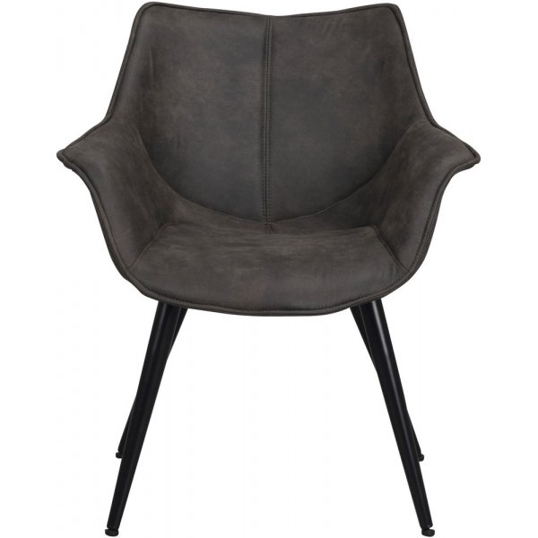 Echo karmstol - M�rkgr�/svart