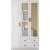 Armoire Bahar 105 x 50 x 210 cm - Blanc