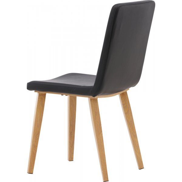 Chaise de salle à manger Today - PU noir Chaise de salle à manger Today - PU noir