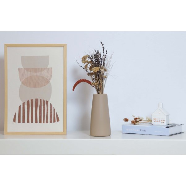 Conical vas - Beige Conical vas - Beige