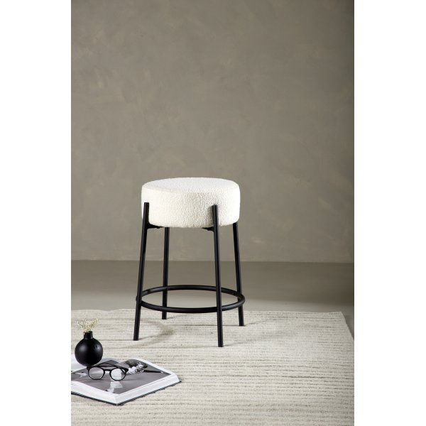 Tucson barstol 60 cm - Vit