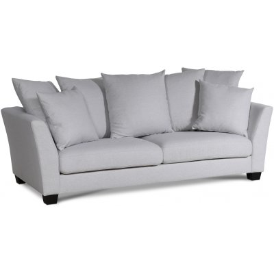 Arild 3-sits soffa med kuvertkuddar - Offwhite linne + Mbelvrdskit fr textilier