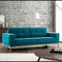 New tulip 2-sits bddsoffa - Bl