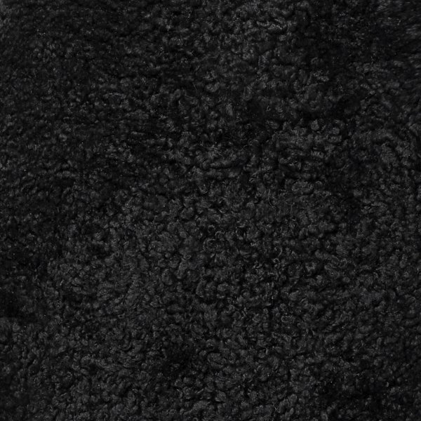 Curly sittdyna Svart - 40 x 40 cm Curly sittdyna Svart - 40 x 40 cm