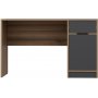 Elina bureau - Antraciet/bruin