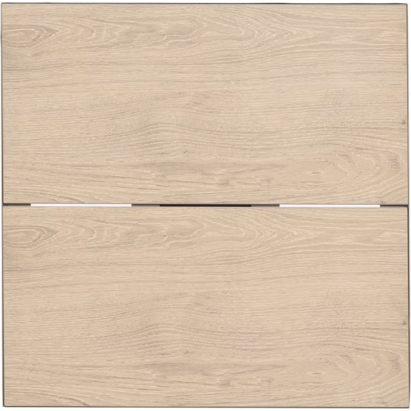 Urbanite cafgroep met tafel 63 x 63 cm en 2 stapelbare eetkamerstoelen - Beige