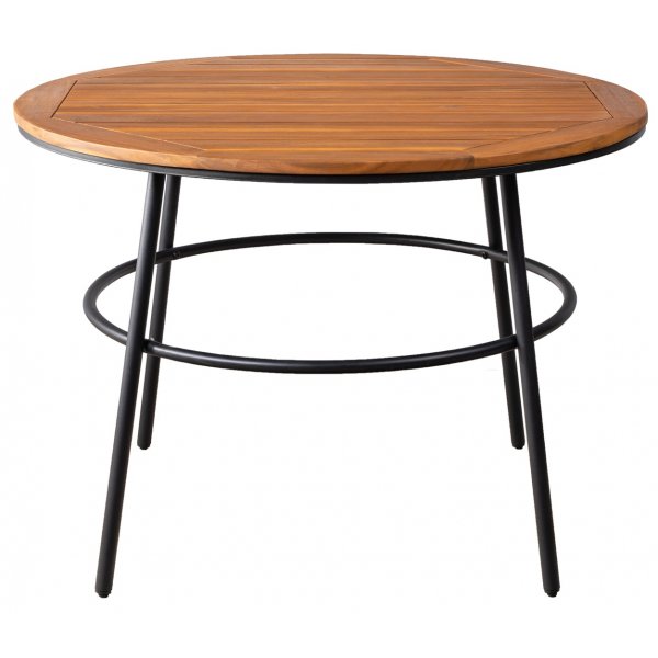 Sommar Utegrupp i konstrotting - Matgrupp med fyra karmstolar och bord