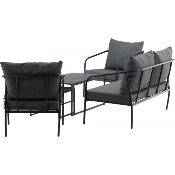 Sopot soffgrupp - Svart/Grå Sopot soffgrupp - Svart/Grå