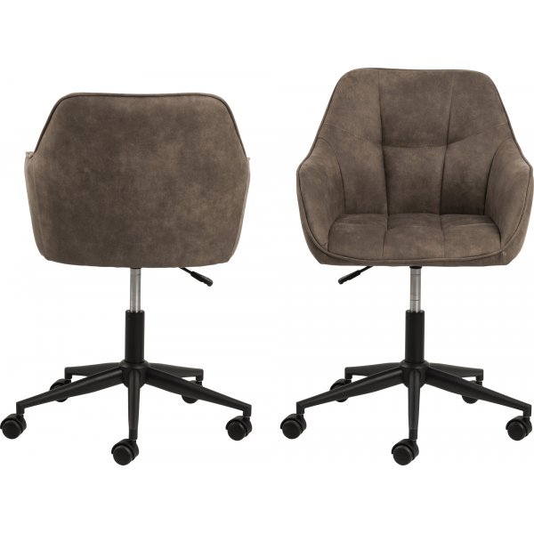 Brenda kontorsstol - Brun