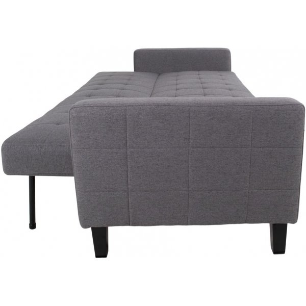 Canapé-lit Milton - Gris foncé/bouleau Canapé-lit Milton - Gris foncé/bouleau