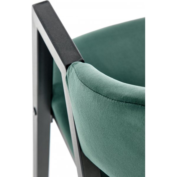 Chaise de salle  manger Cadeira 473 - Vert fonc