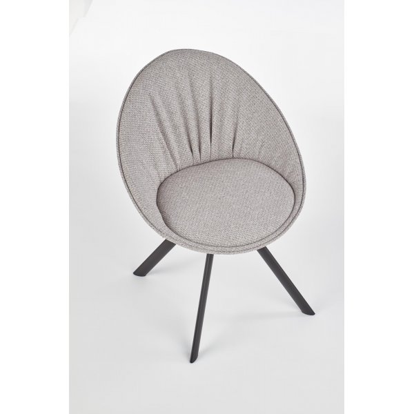 Chaise de salle  manger Cadeira 358 - Gris