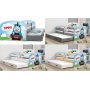 Vejle barnsng med extrabdd 80 x 160 cm - Valfri sticker & frg