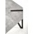 Marlene soffbord 110 x 60 cm - Svart/betongmnster