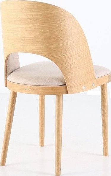 Chaise de salle à manger Amada - Couleur optionnelle du cadre et du rembourrage Chaise de salle à manger Amada - Couleur optionnelle du cadre et du rembourrage