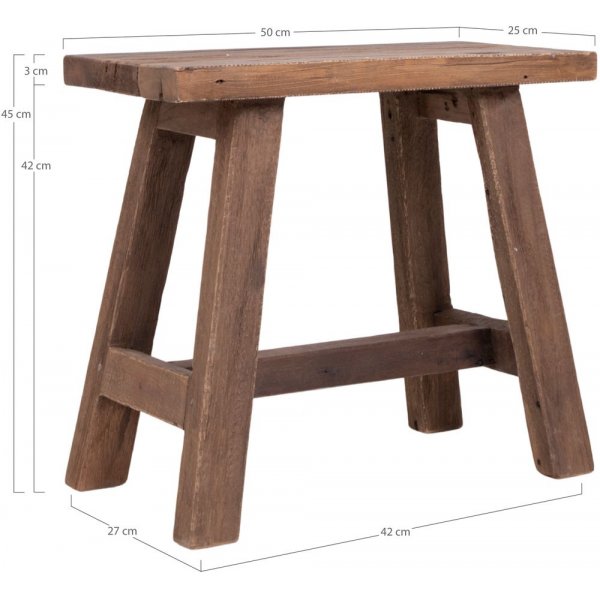 Barcelona Sittbnk 50 cm - Teak