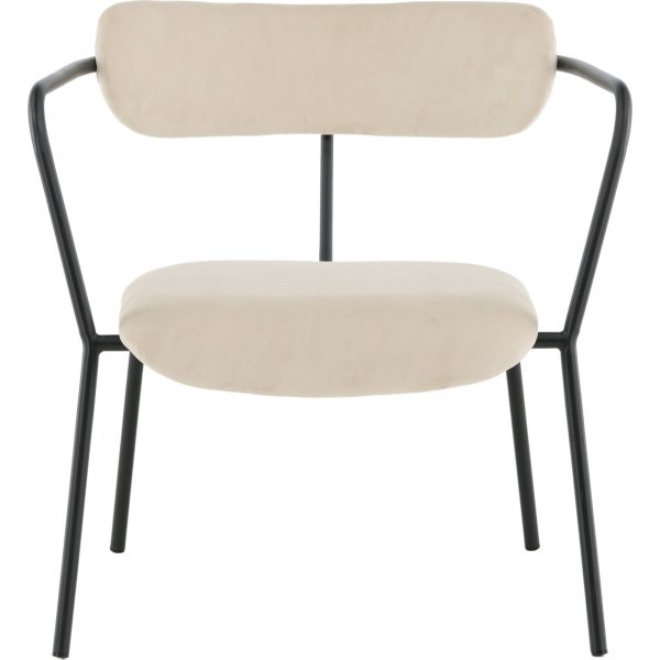 Fauteuil Shaun - Velours beige