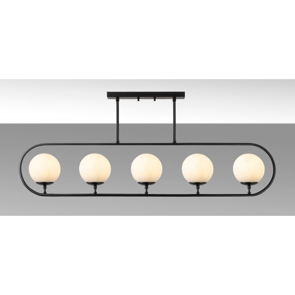 Plafonnier Klenod 10611 - Noir/blanc